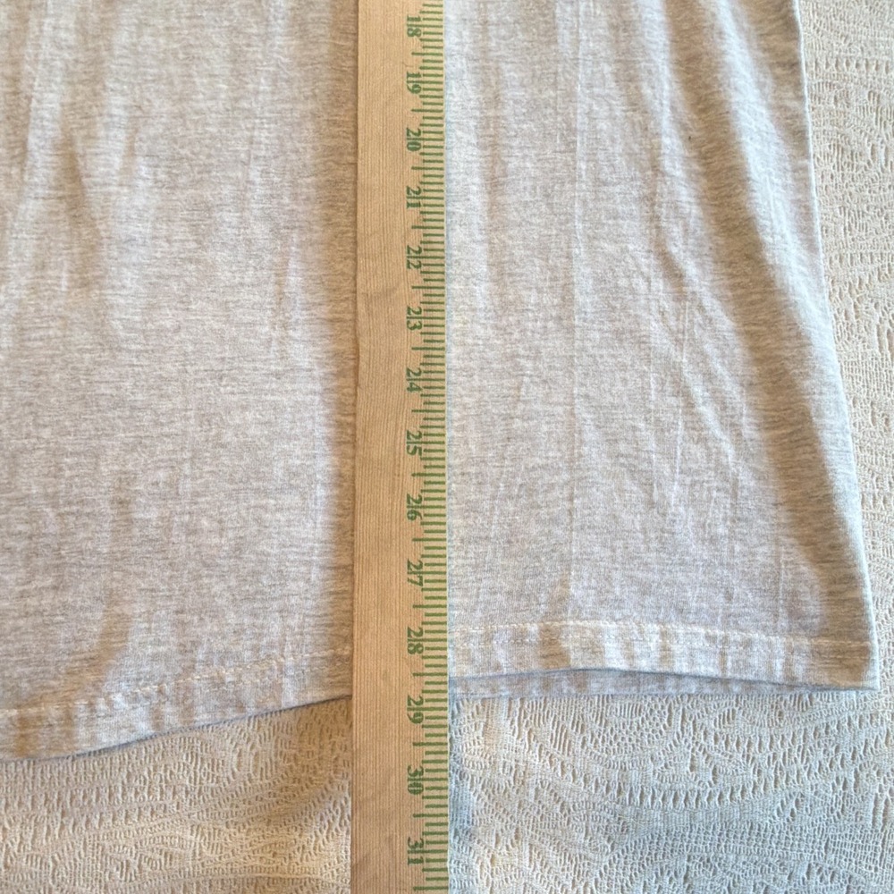 Hanes Beefy-T Mens 2XL Gray Crew Neck Short Sleeve Idaho Graphic Tee 1997 - Picture 5 of 7